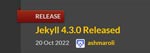 picture of release label from jekyl news page